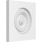 Ekena Millwork Standard Sedgwick Bullseye Rosette with Square Edge, 5"W x 5"H x 1/2"P ROSP050X050X050SDG02 - alternate 1
